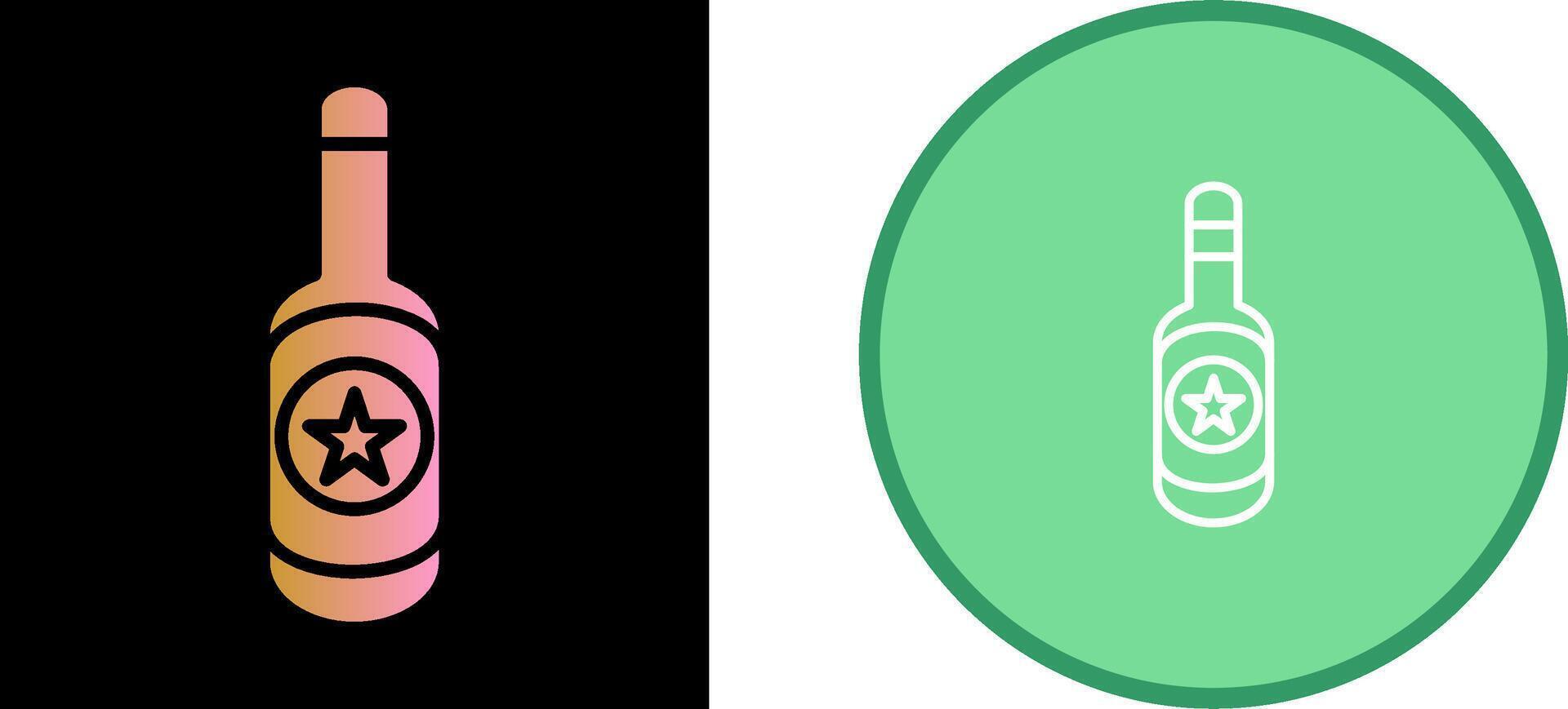 Beer Bottle I Vector Icon