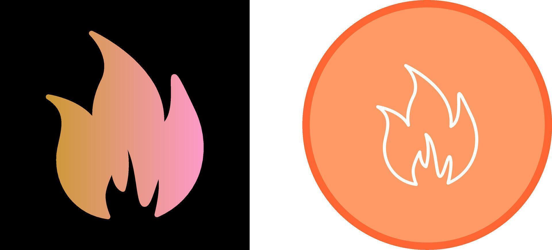 Flame Vector Icon