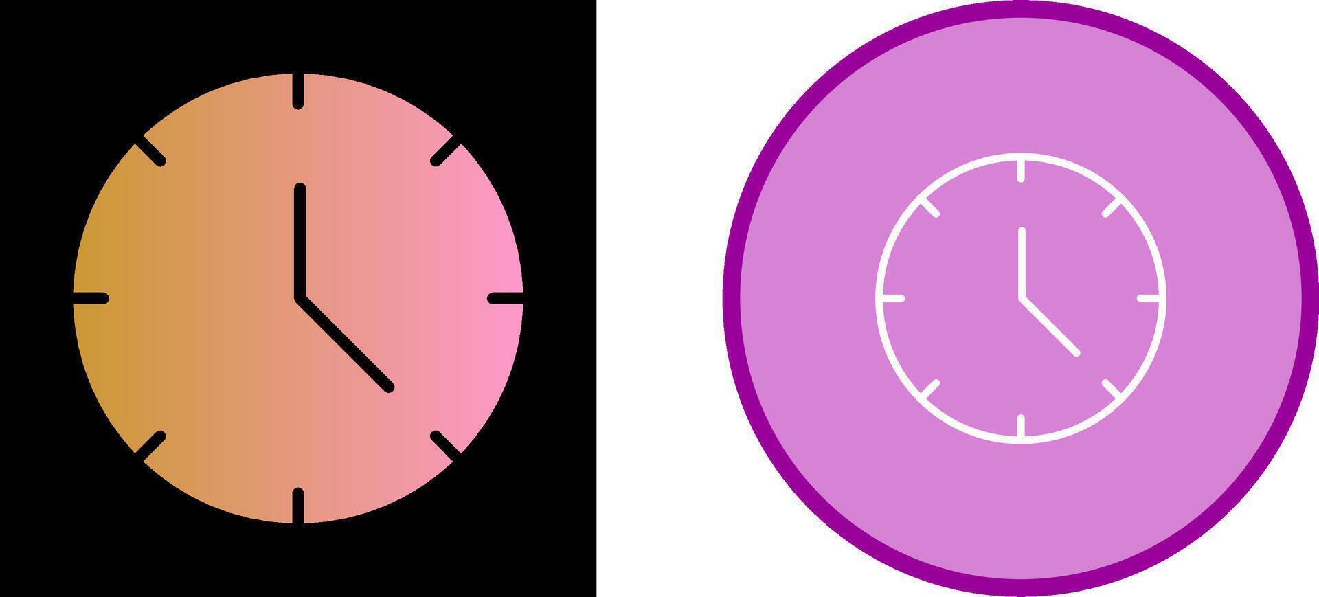 Clock Vector Icon
