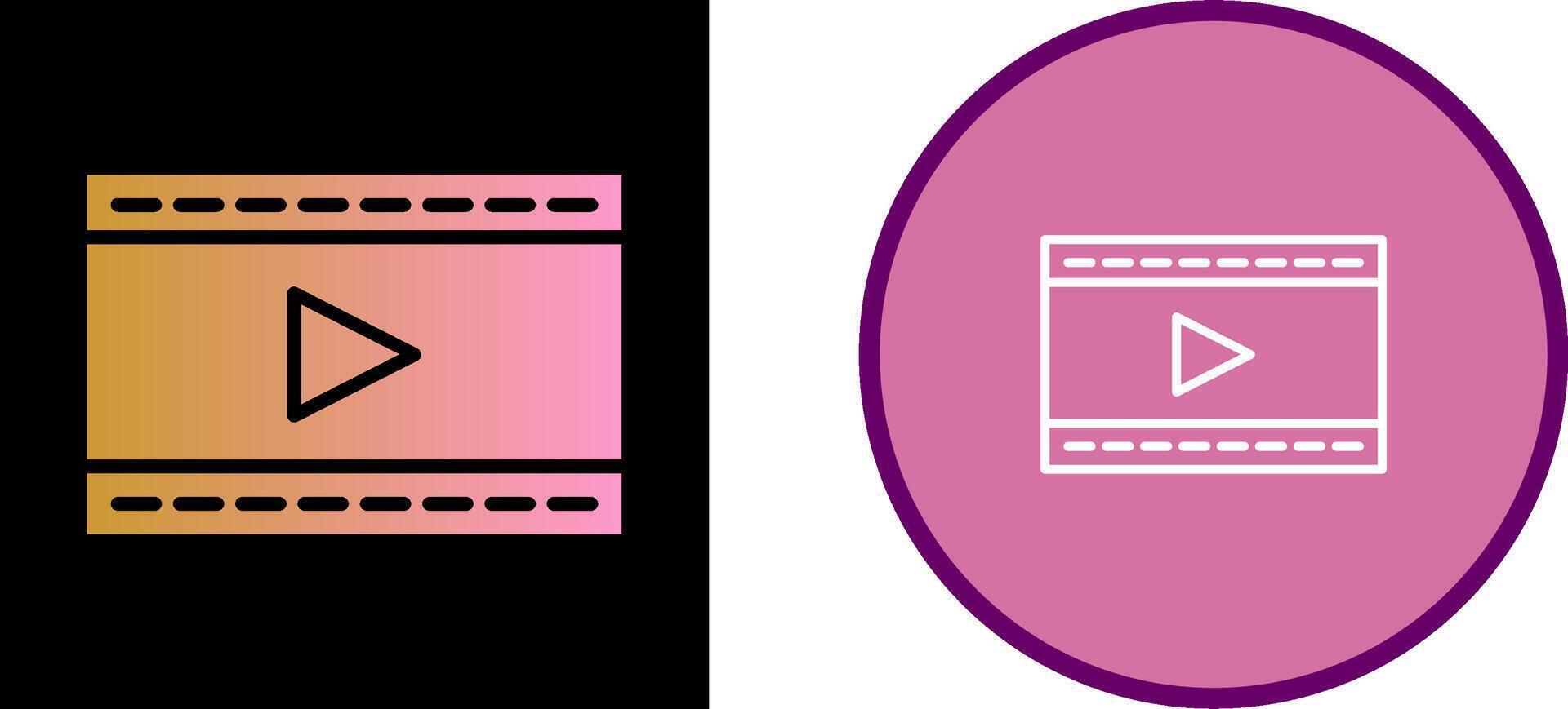 Video and Animation Vector Icon