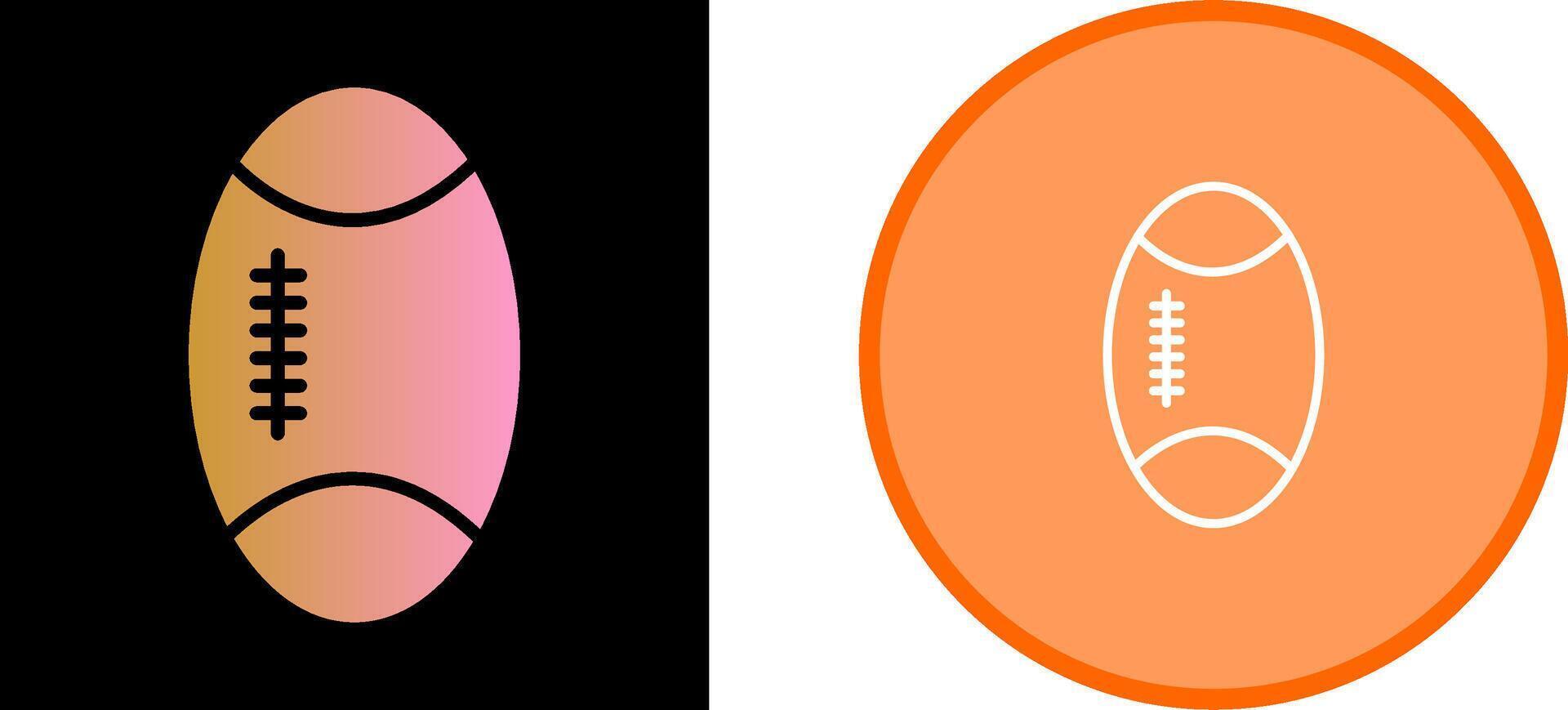 Rugby Vector Icon