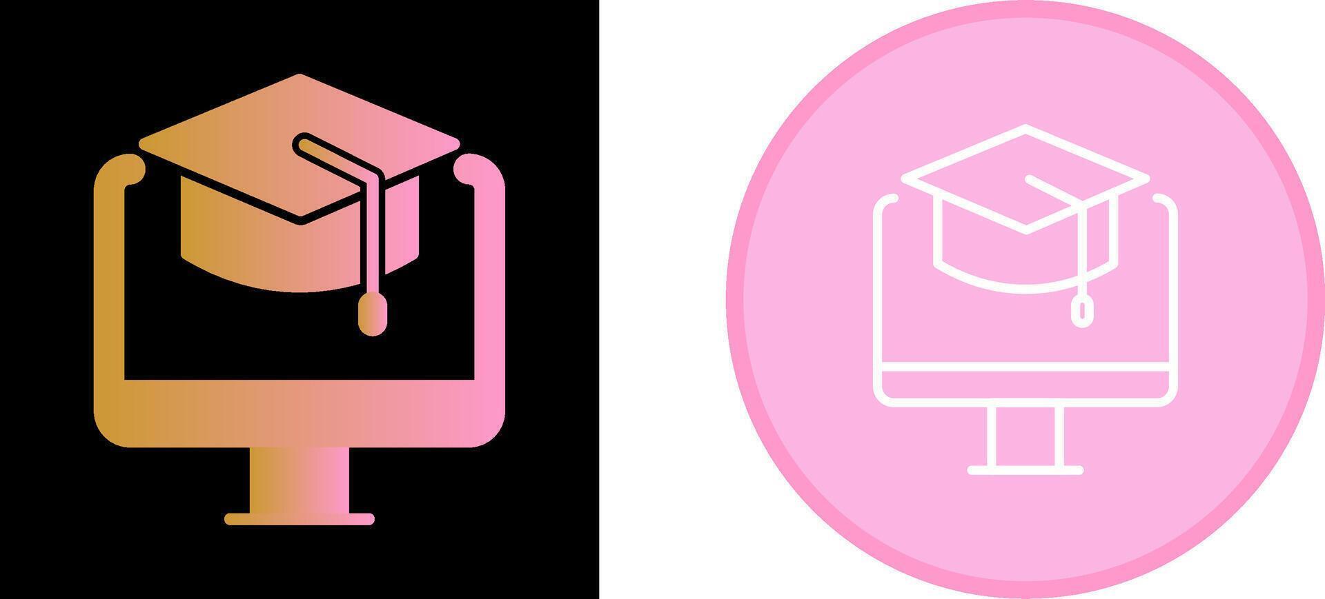 Online Education Vector Icon