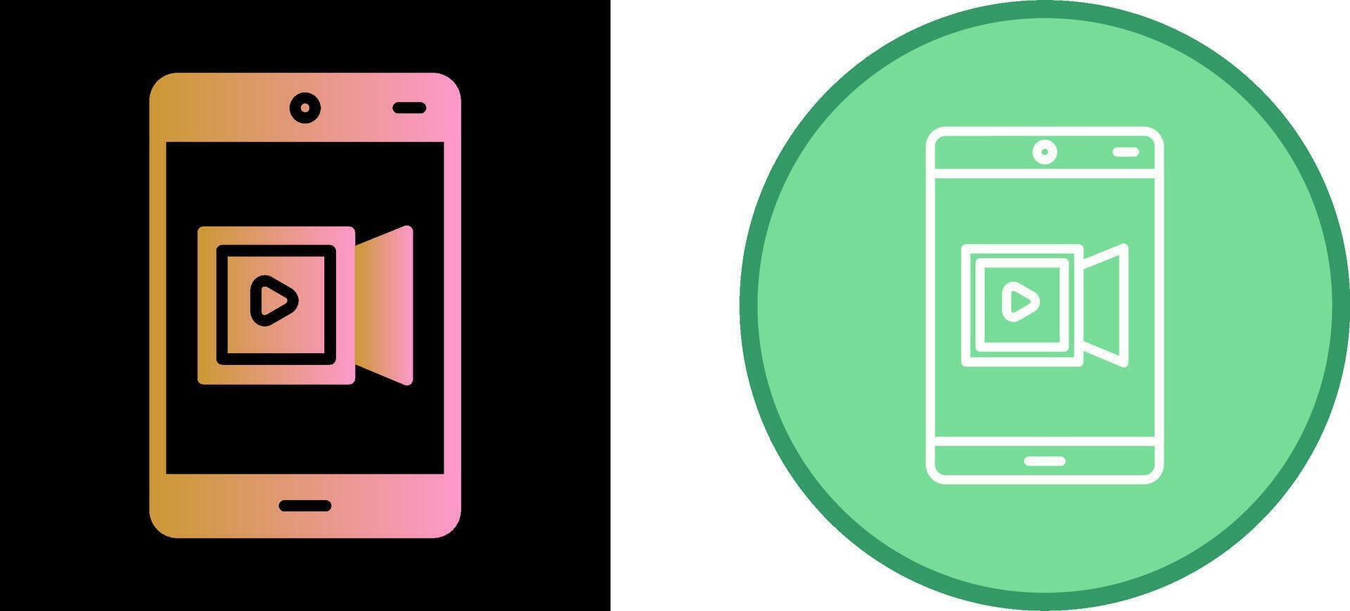 Video Recorder Vector Icon