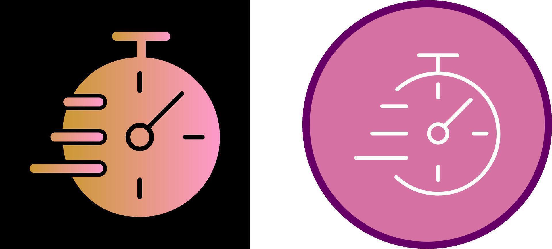 icono de vector de tiempo flexible