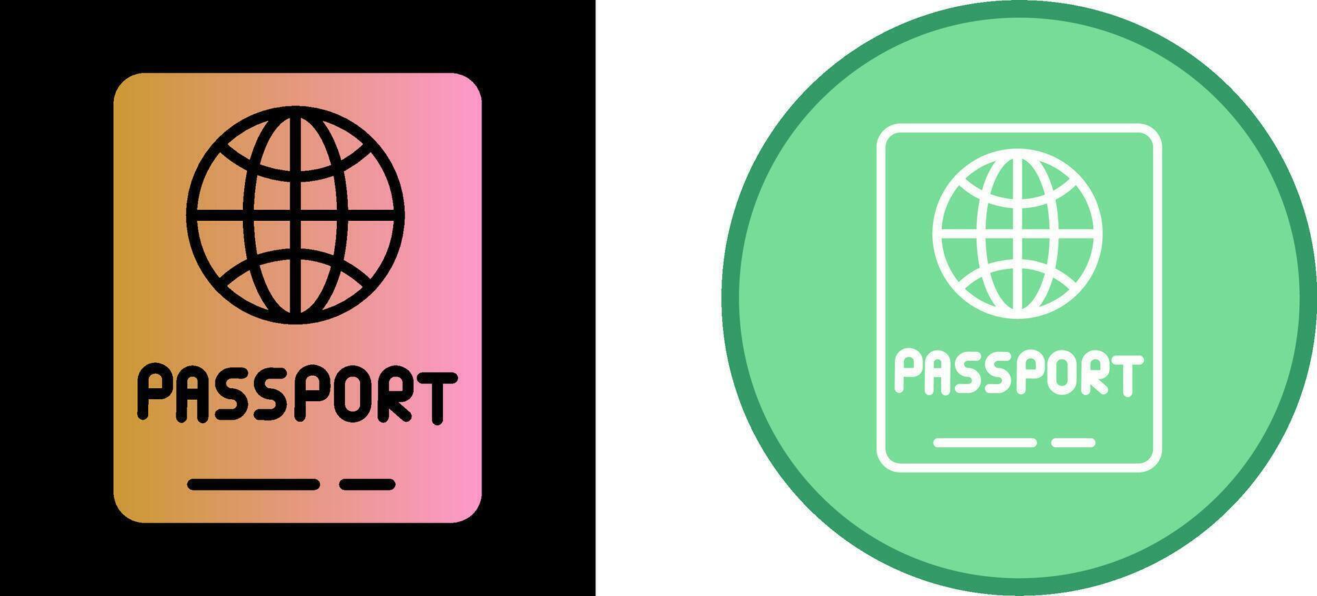 Passport Vector Icon