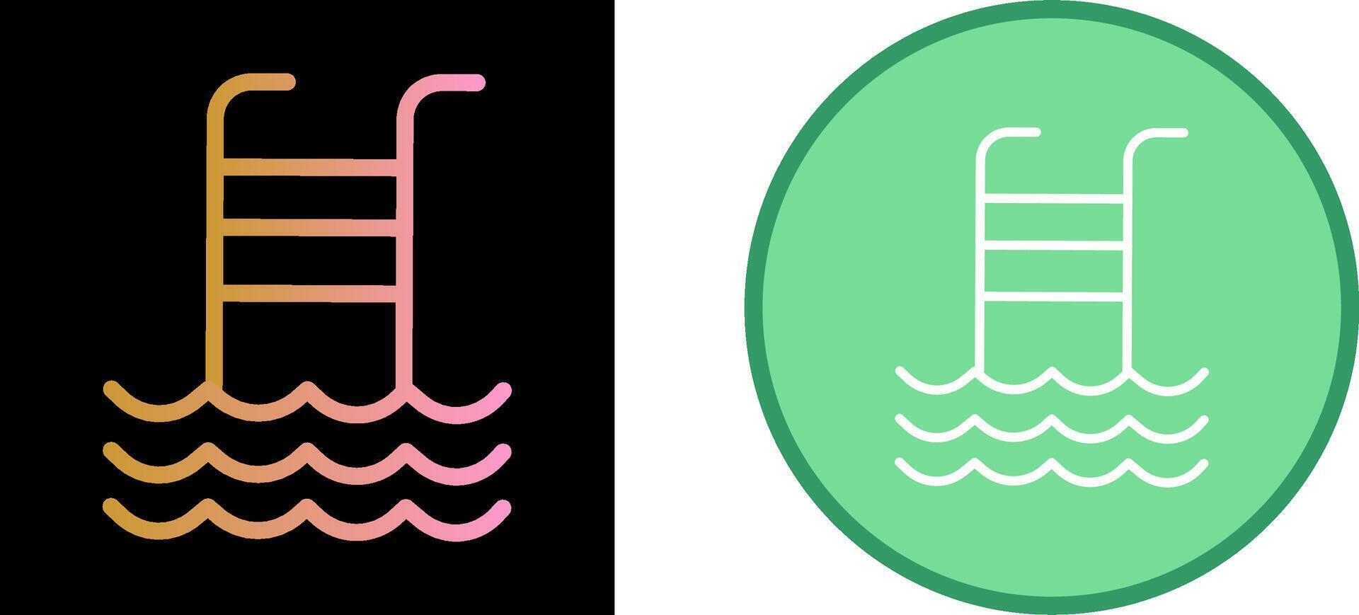 Swimming Pool Vector Icon