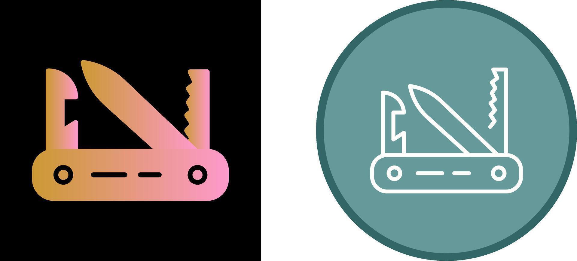 Swiss Army Knife Vector Icon