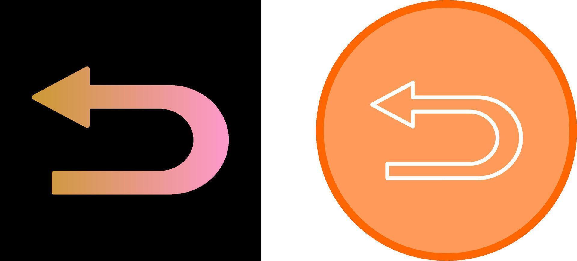 Arrow Back Vector Icon