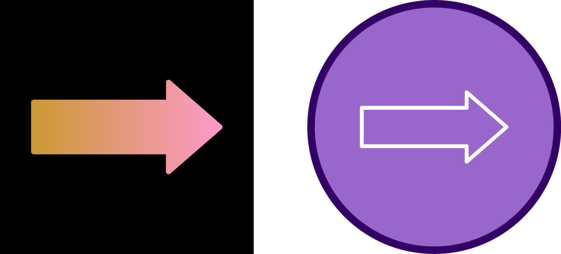 Arrow Right Vector Icon
