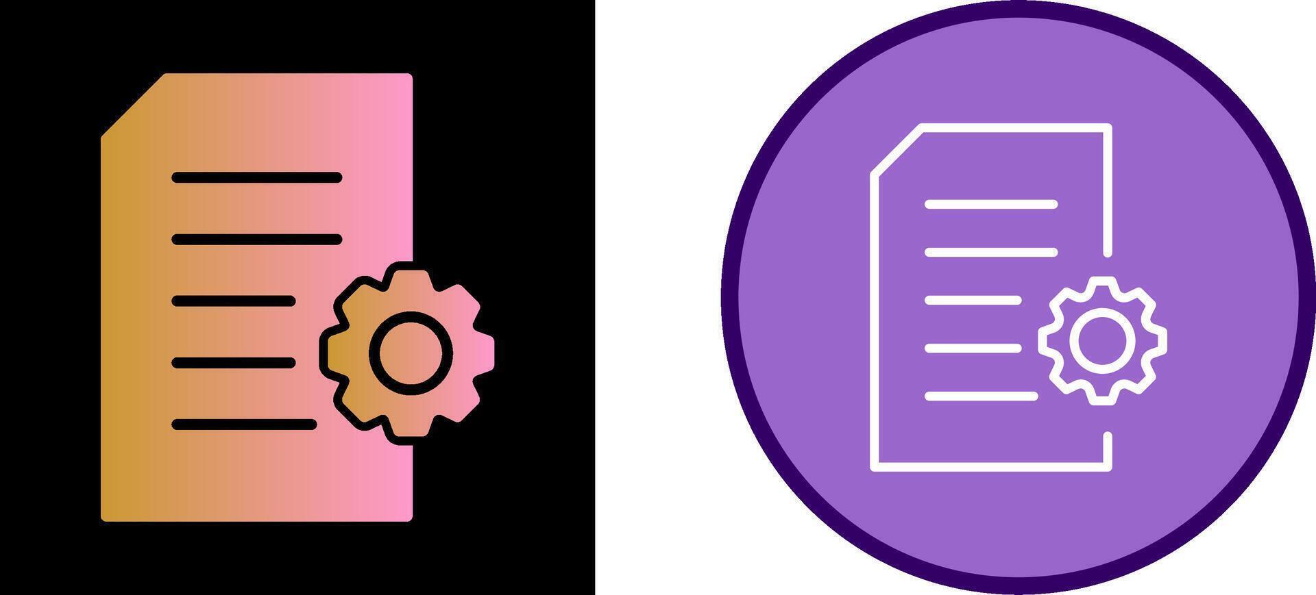 Setting Vector Icon