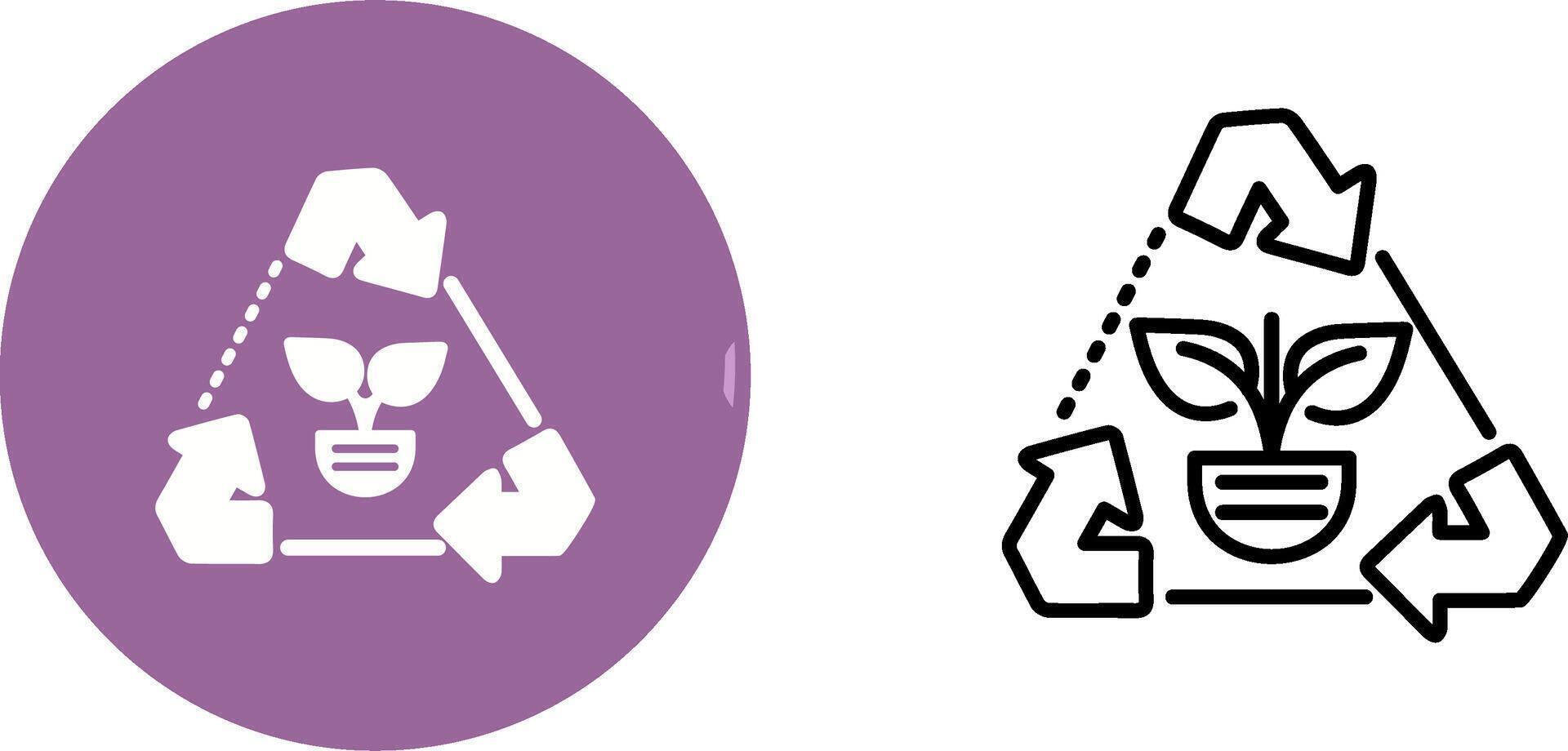 Recycle Arrows Vector Icon