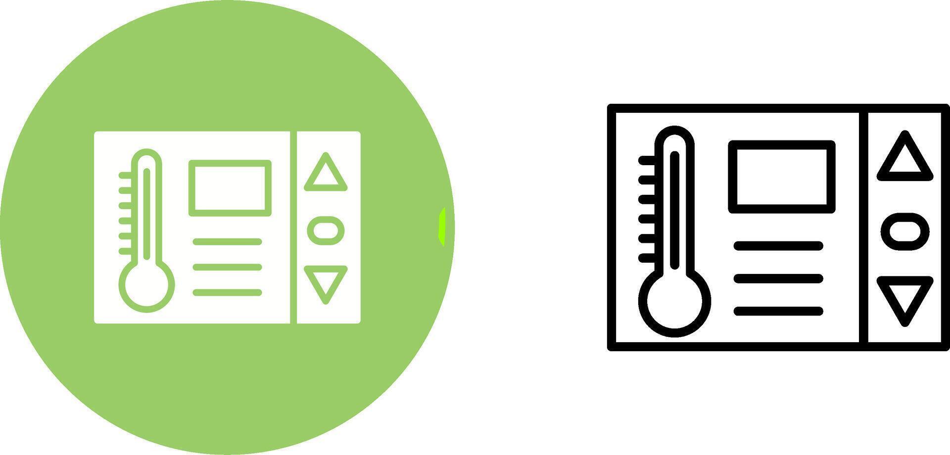 Thermostat Vector Icon