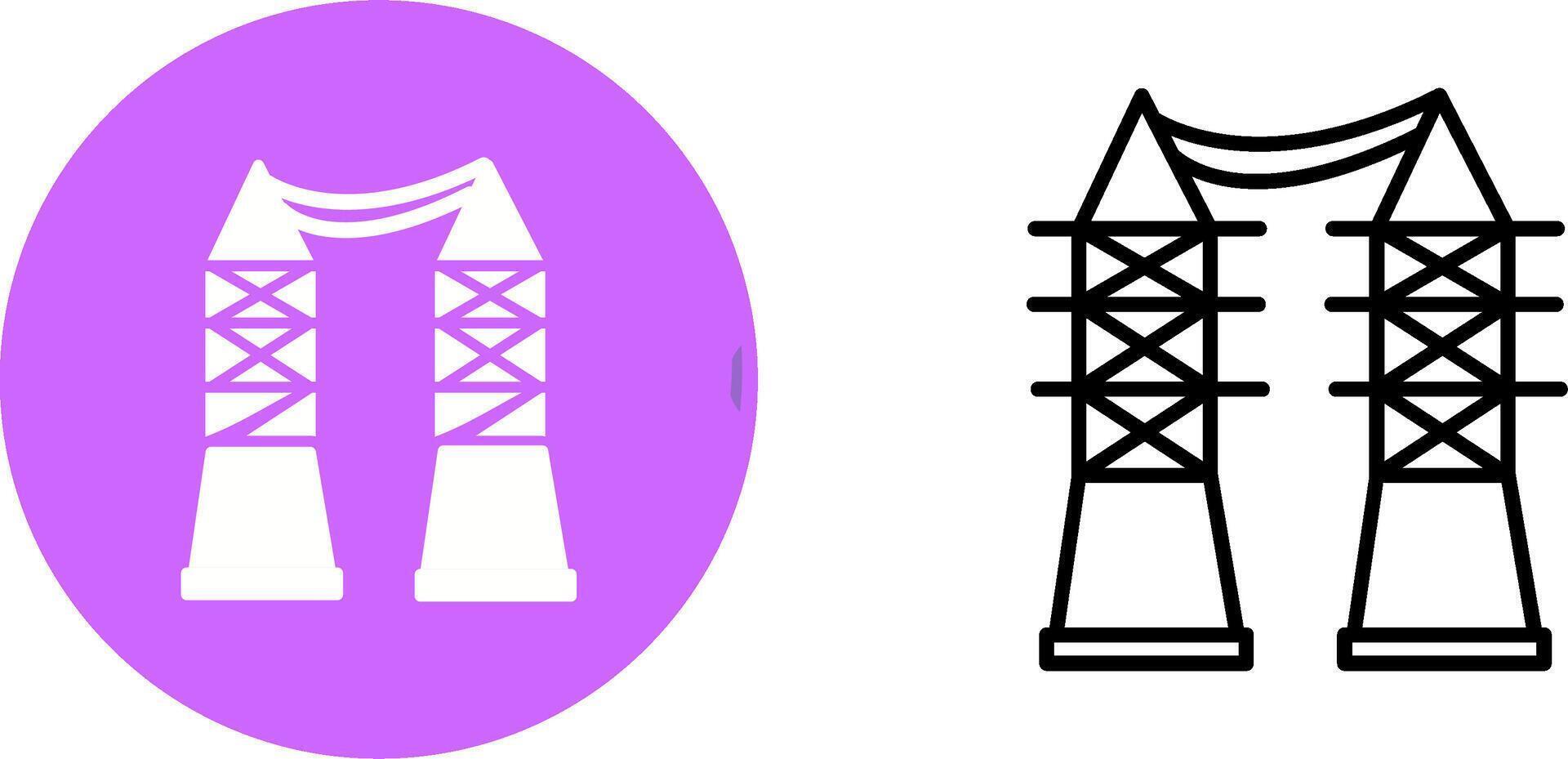 transmisión vector icono