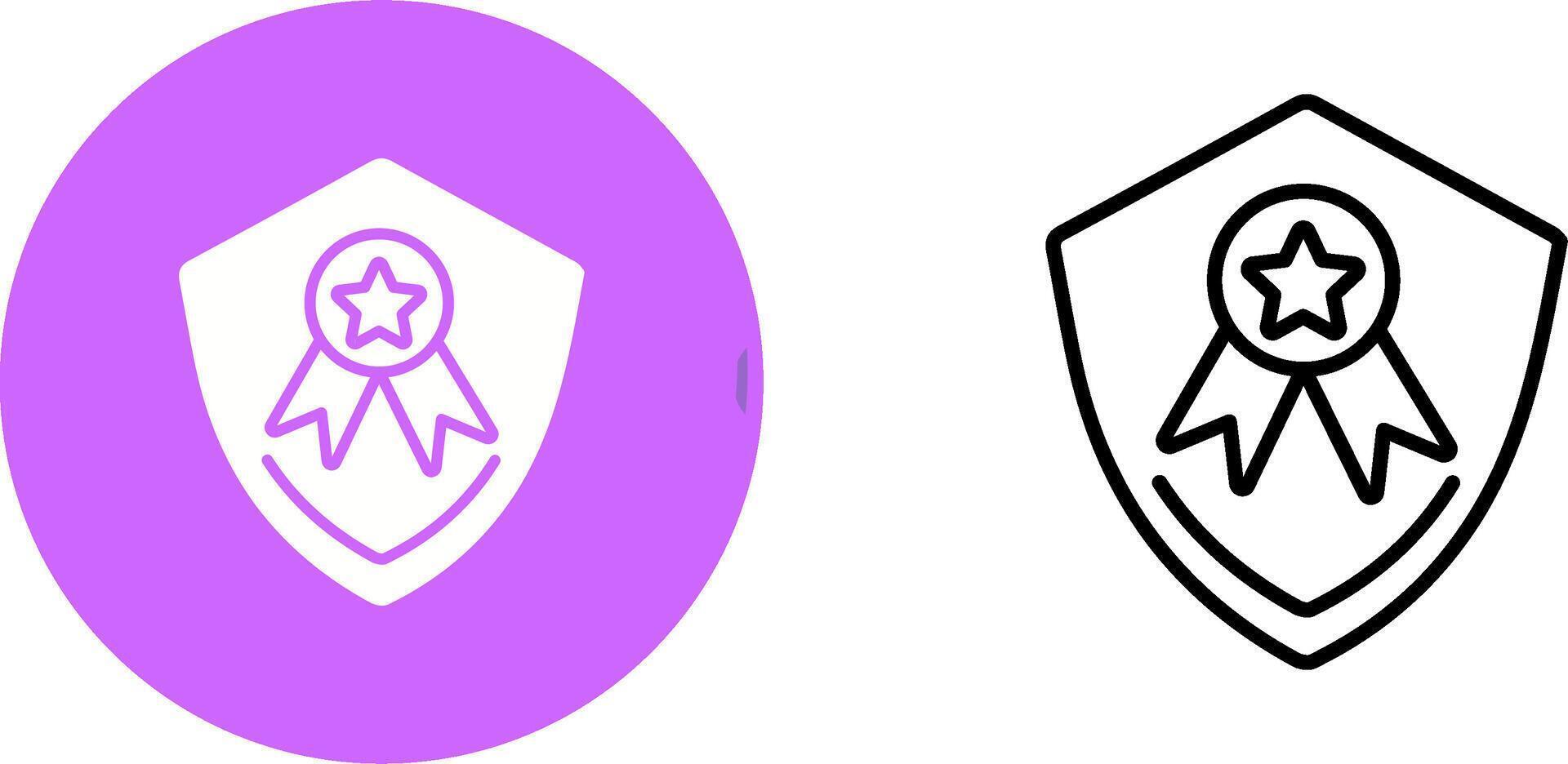 Medal Protection Vector Icon