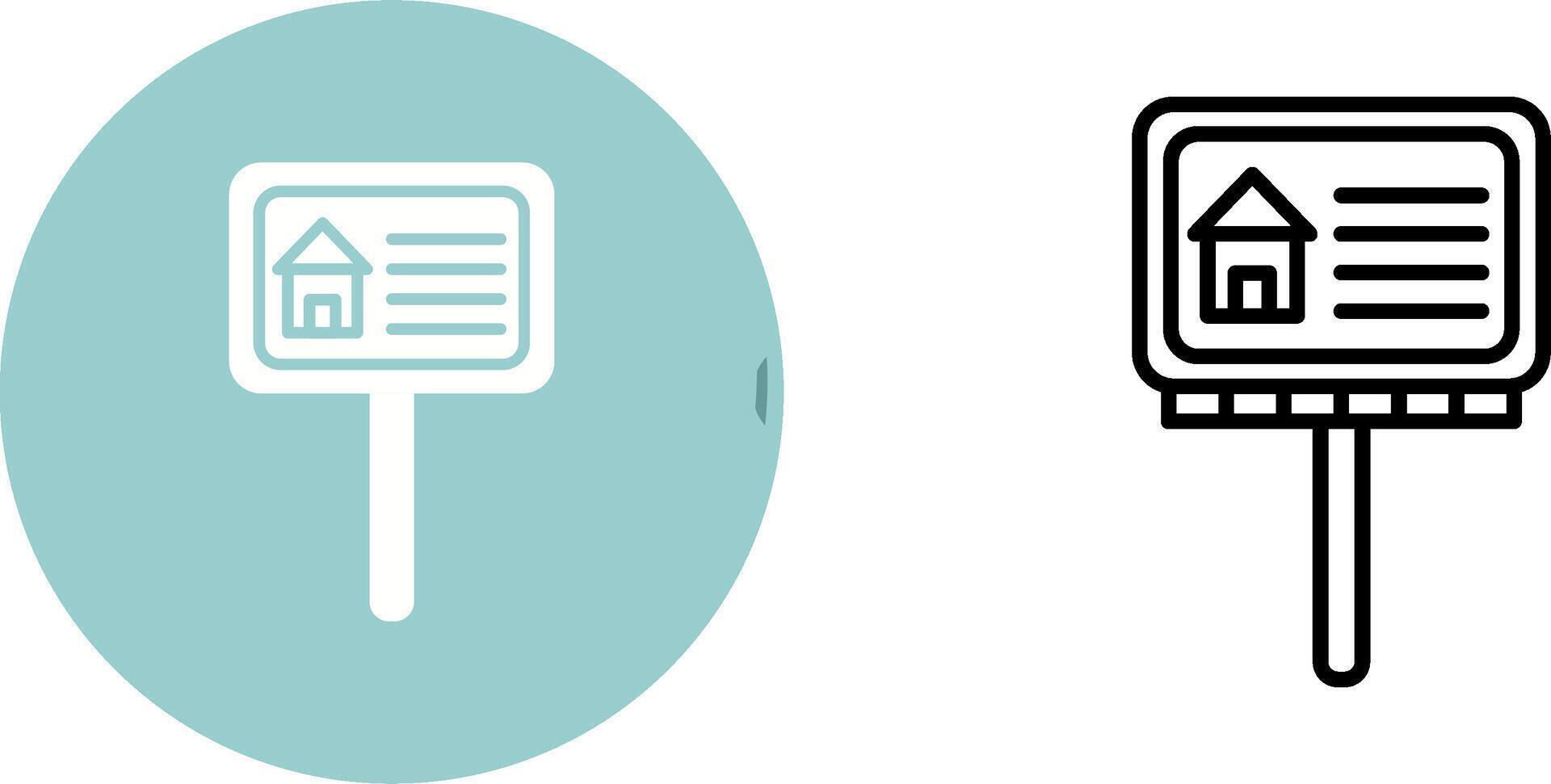 Billboard Vector Icon