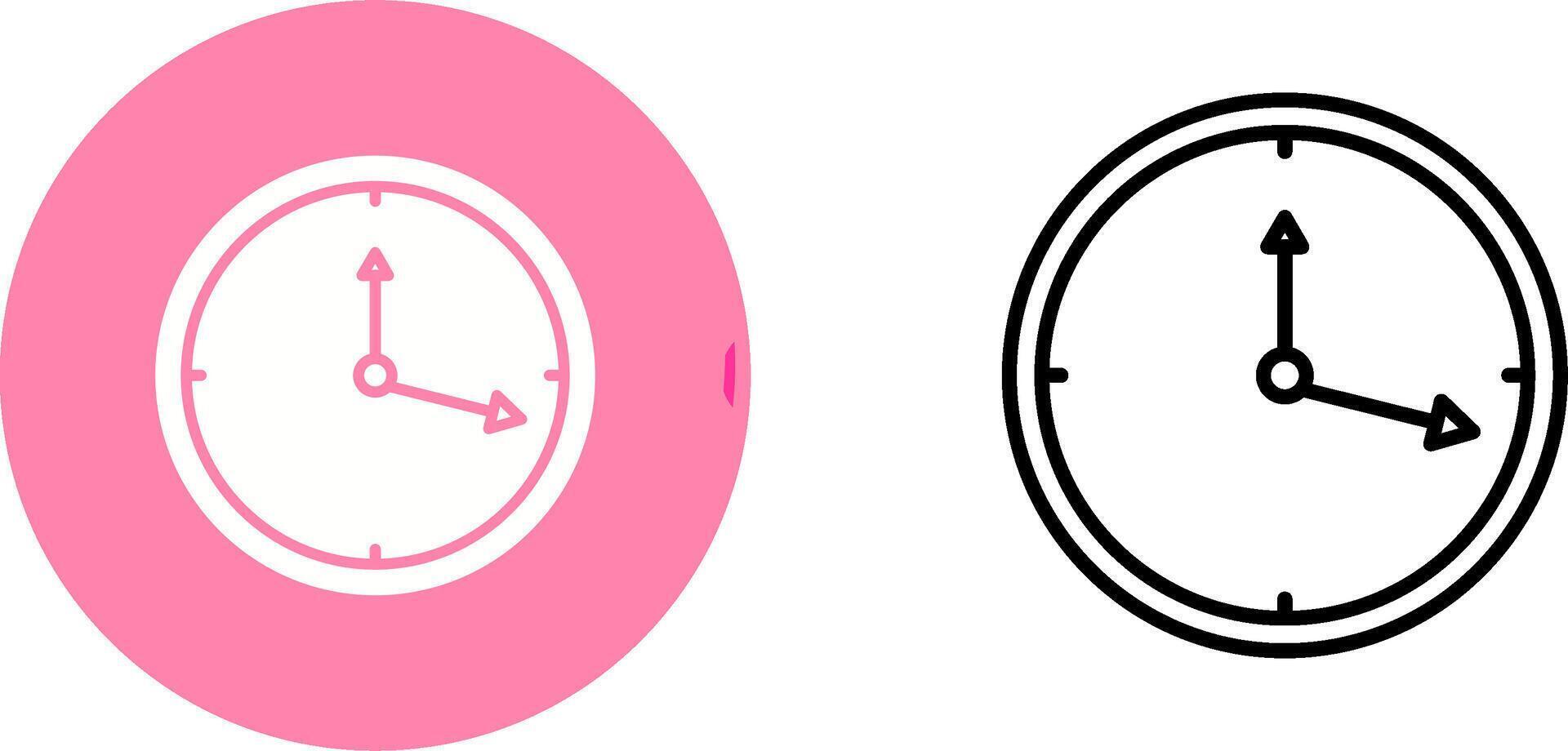 Clock Vector Icon