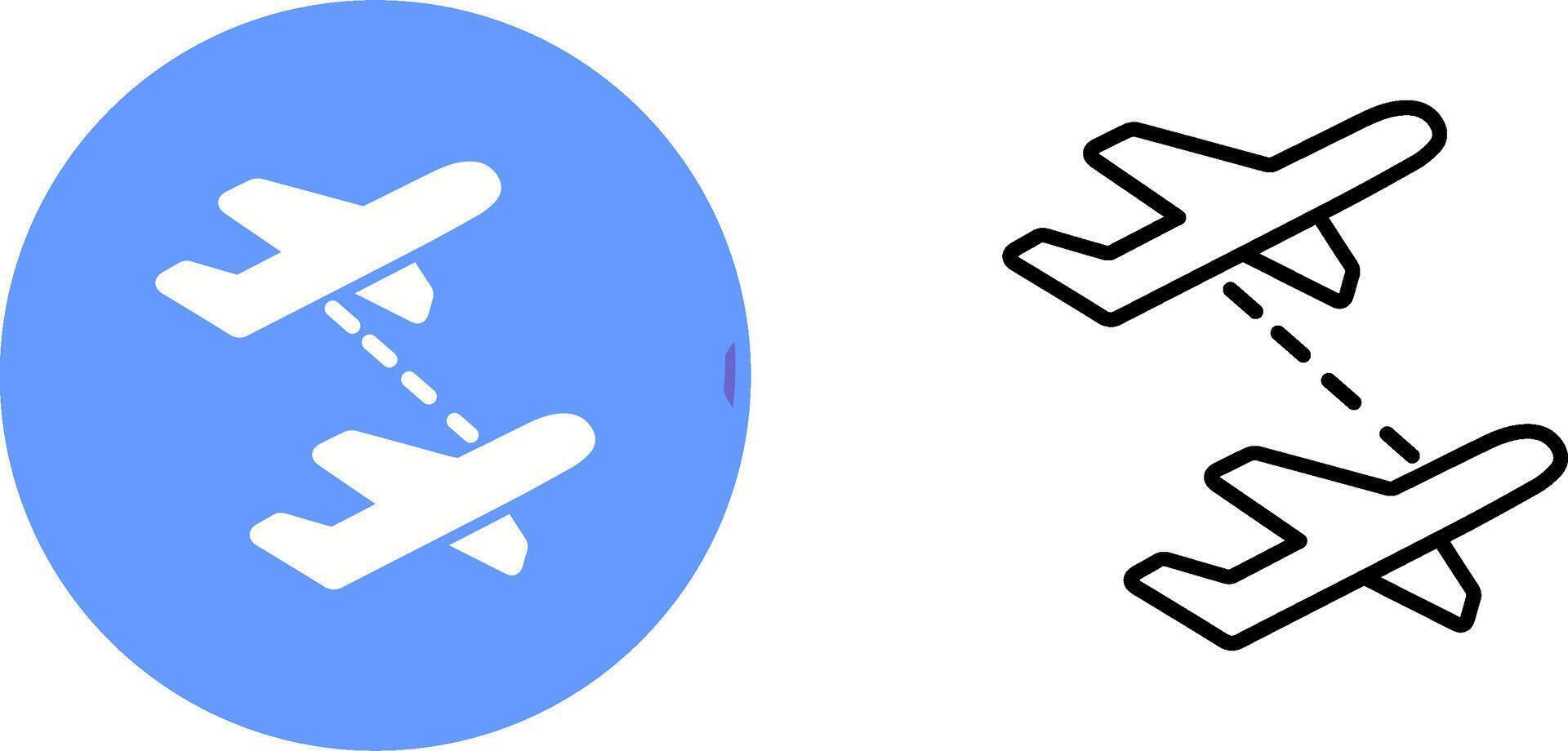 Multiple Flights Vector Icon