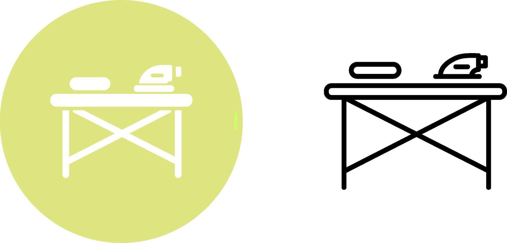 Iron Stand Vector Icon