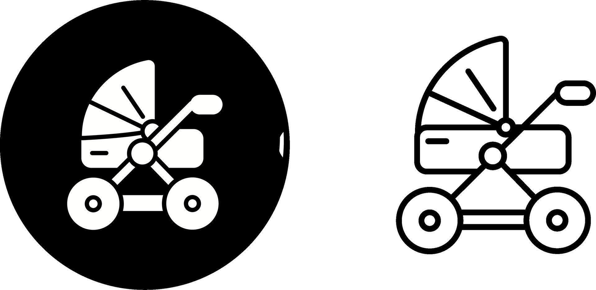 Stroller Vector Icon
