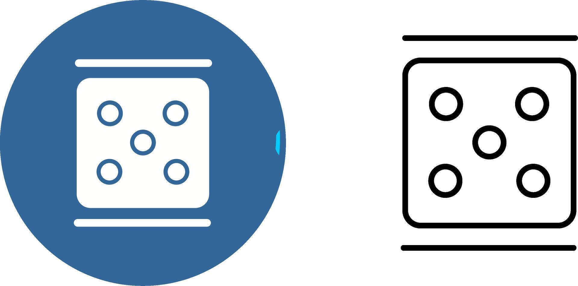 Dice Vector Icon