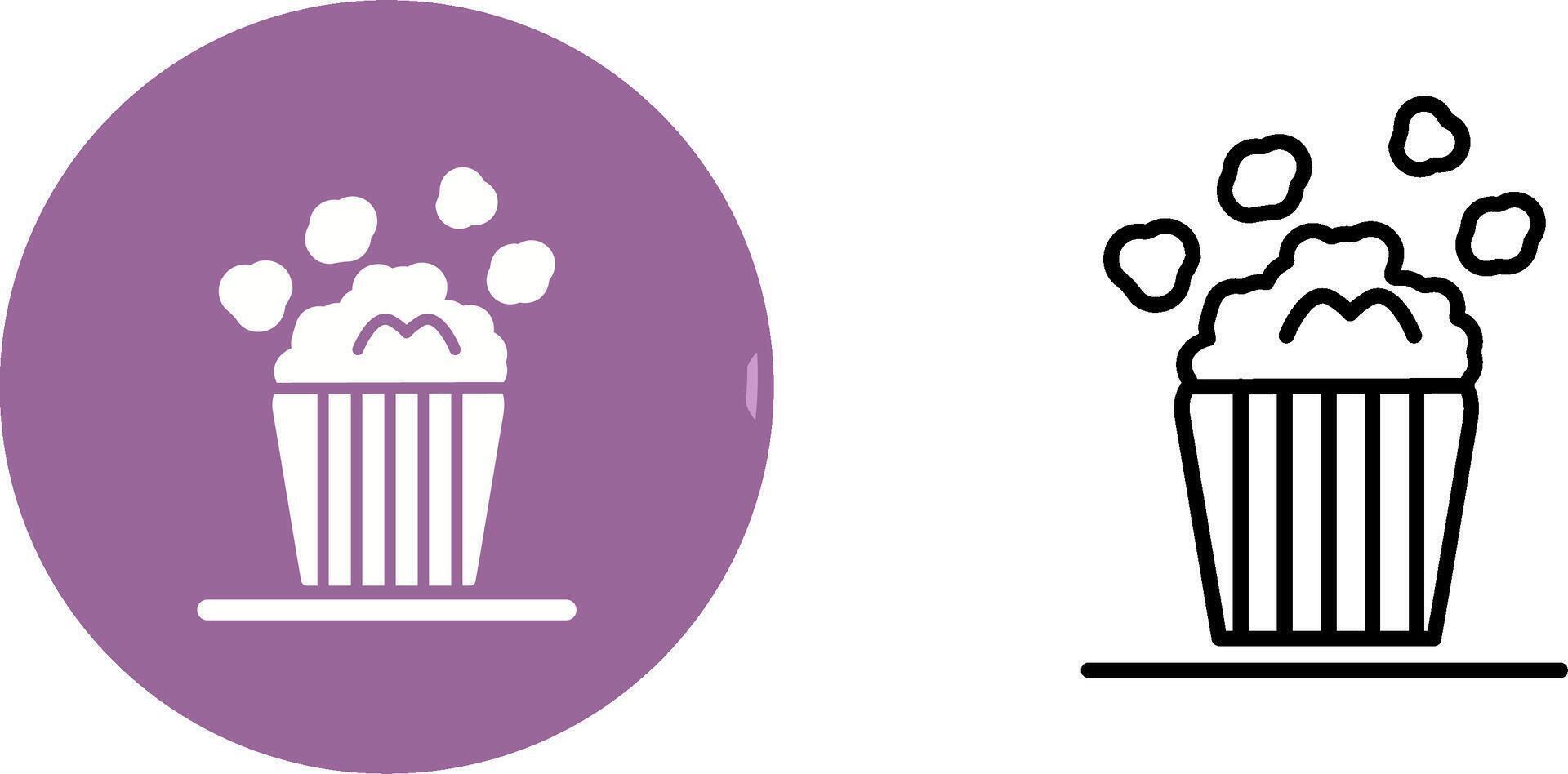 Popcorn Vector Icon