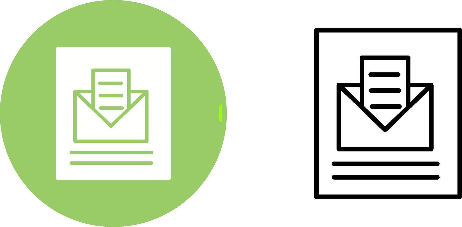 Mail Open Vector Icon