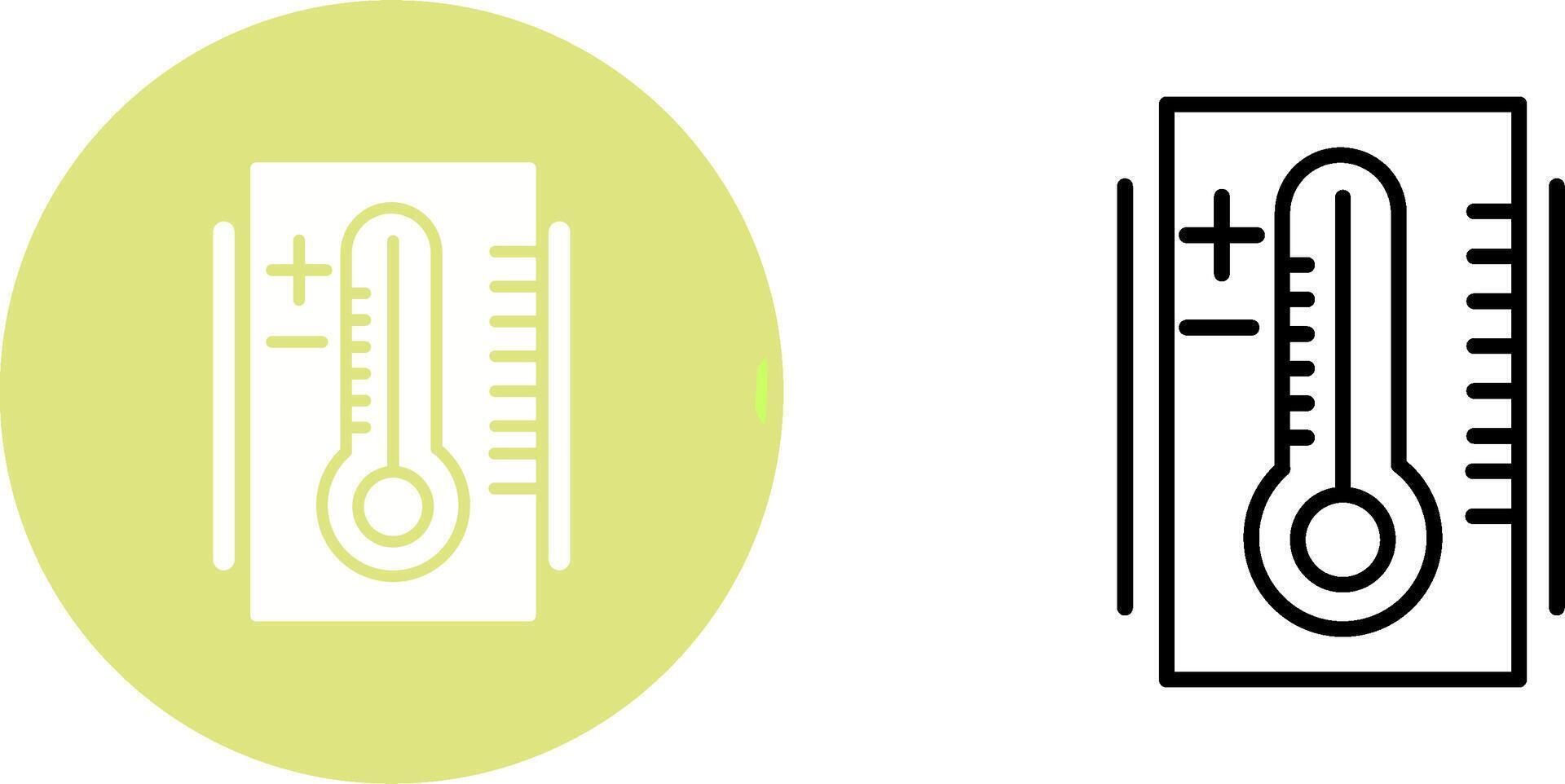Thermometer Vector Icon