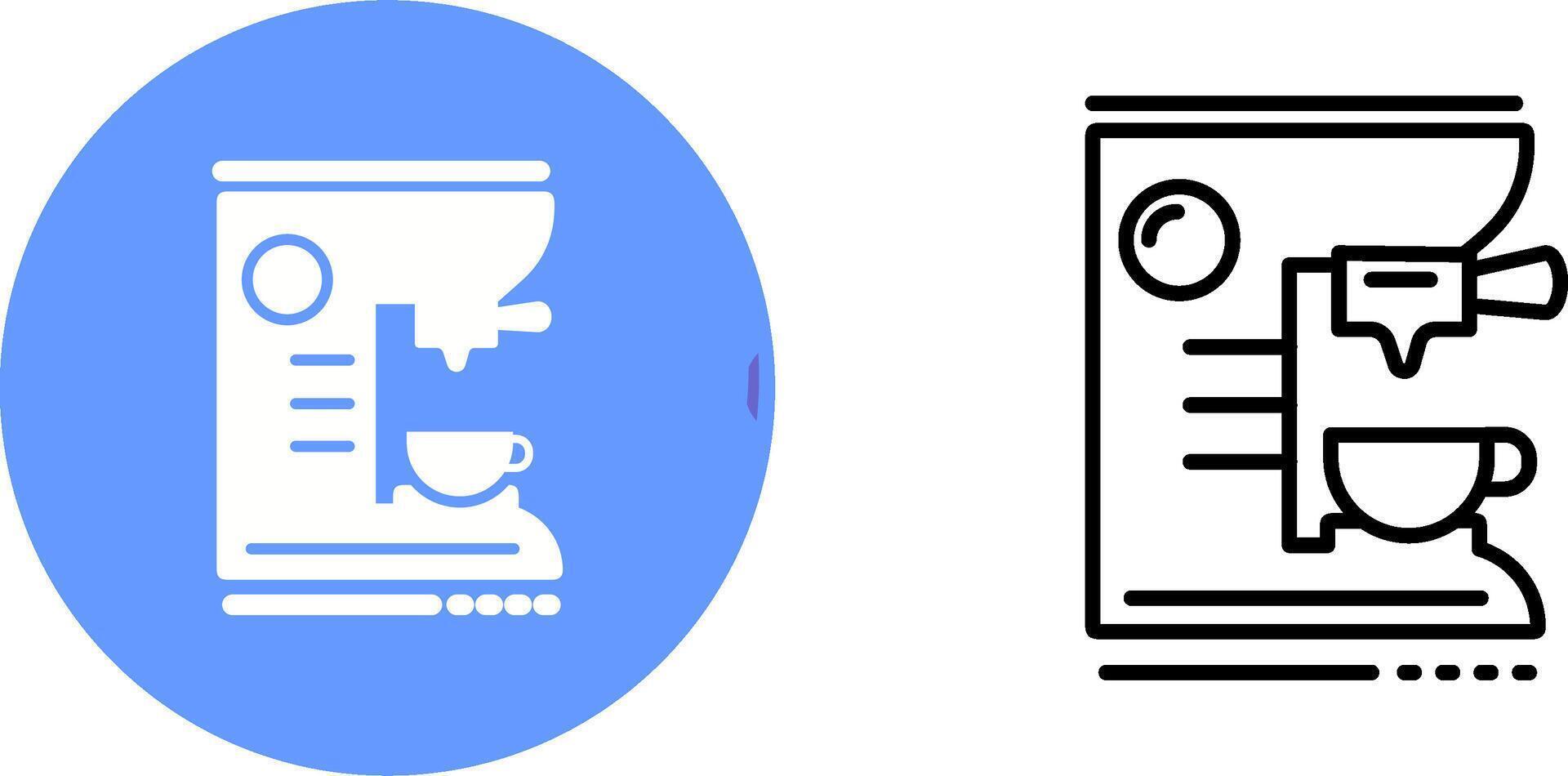 Coffee Machine Vector Icon