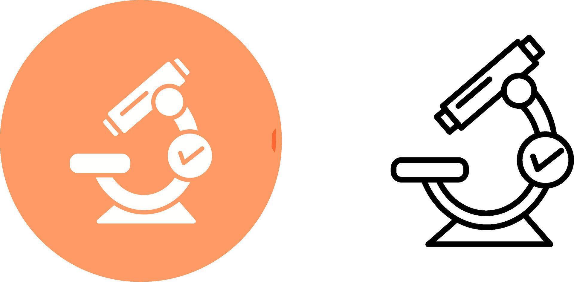 Microscope Vector Icon
