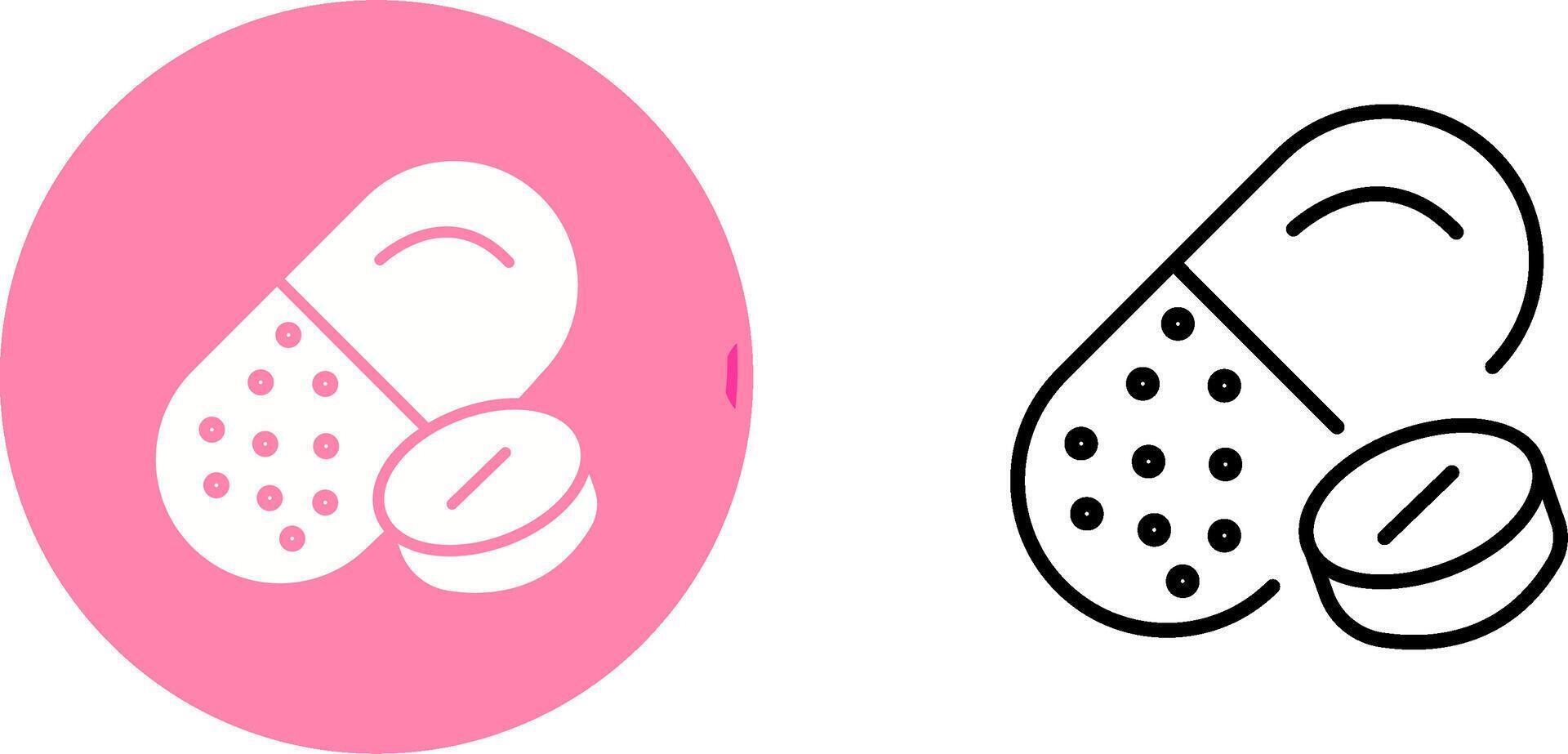 Pills Vector Icon