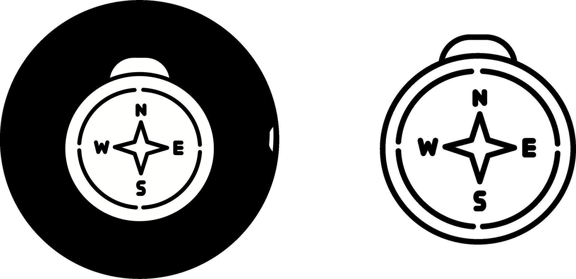 Compass Vector Icon