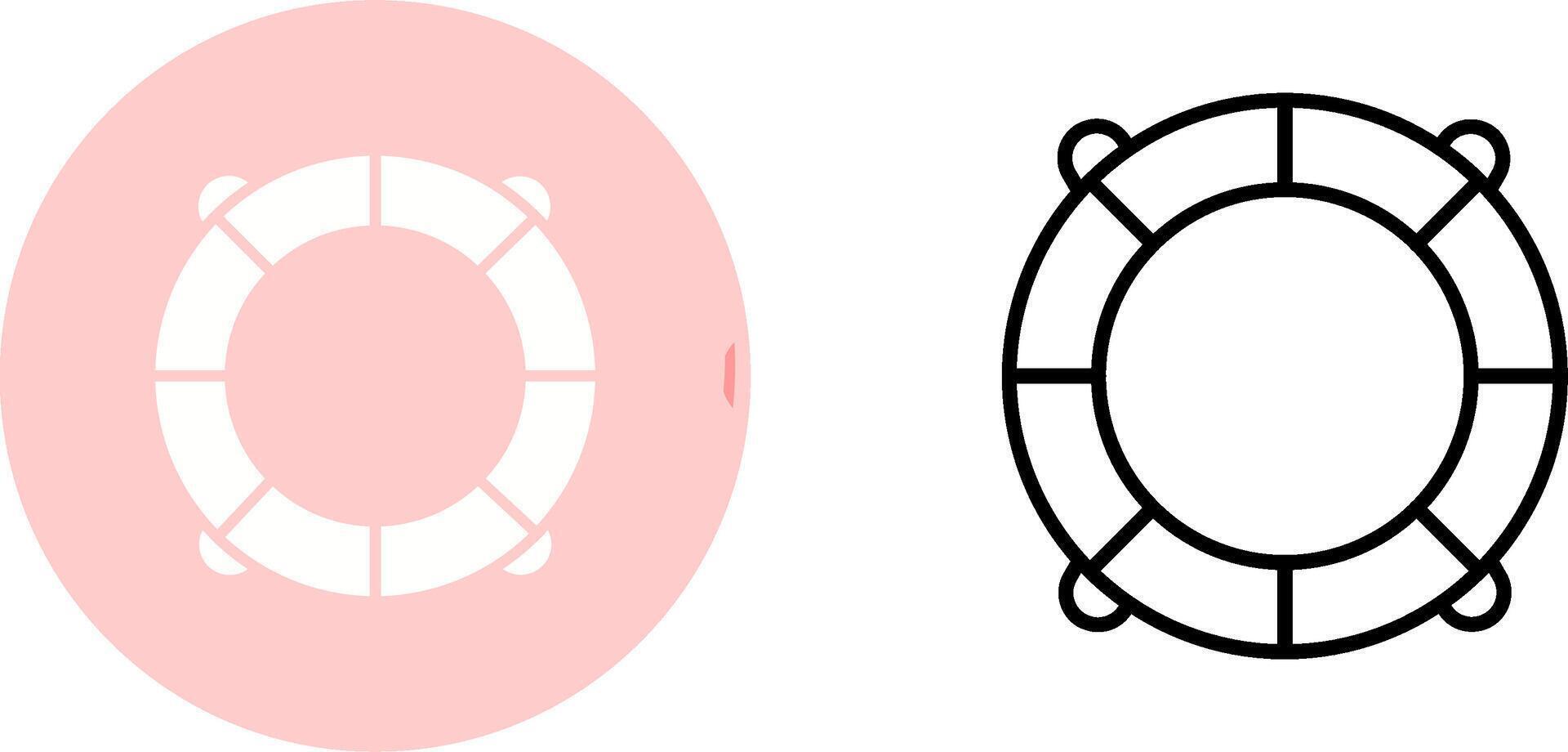 Life Saving Tube Vector Icon