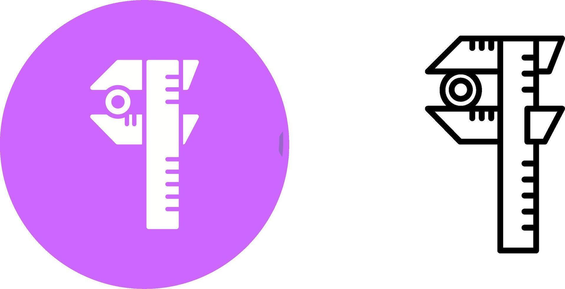 Caliper Vector Icon