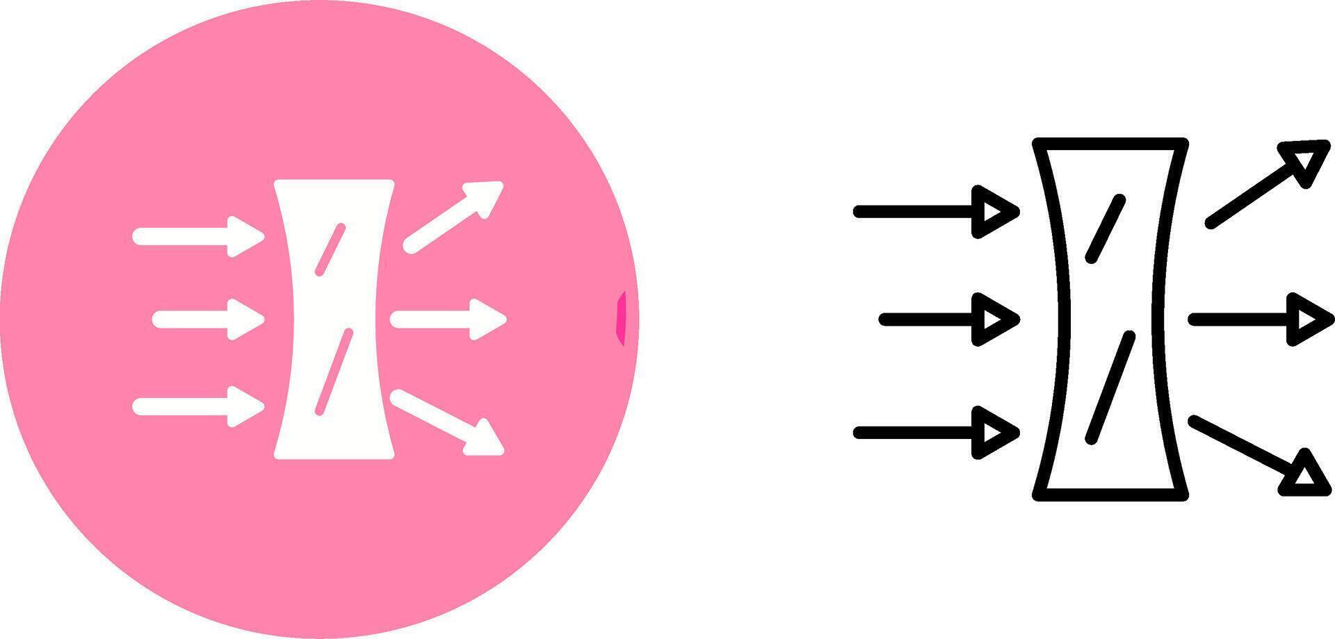 Reflection Vector Icon