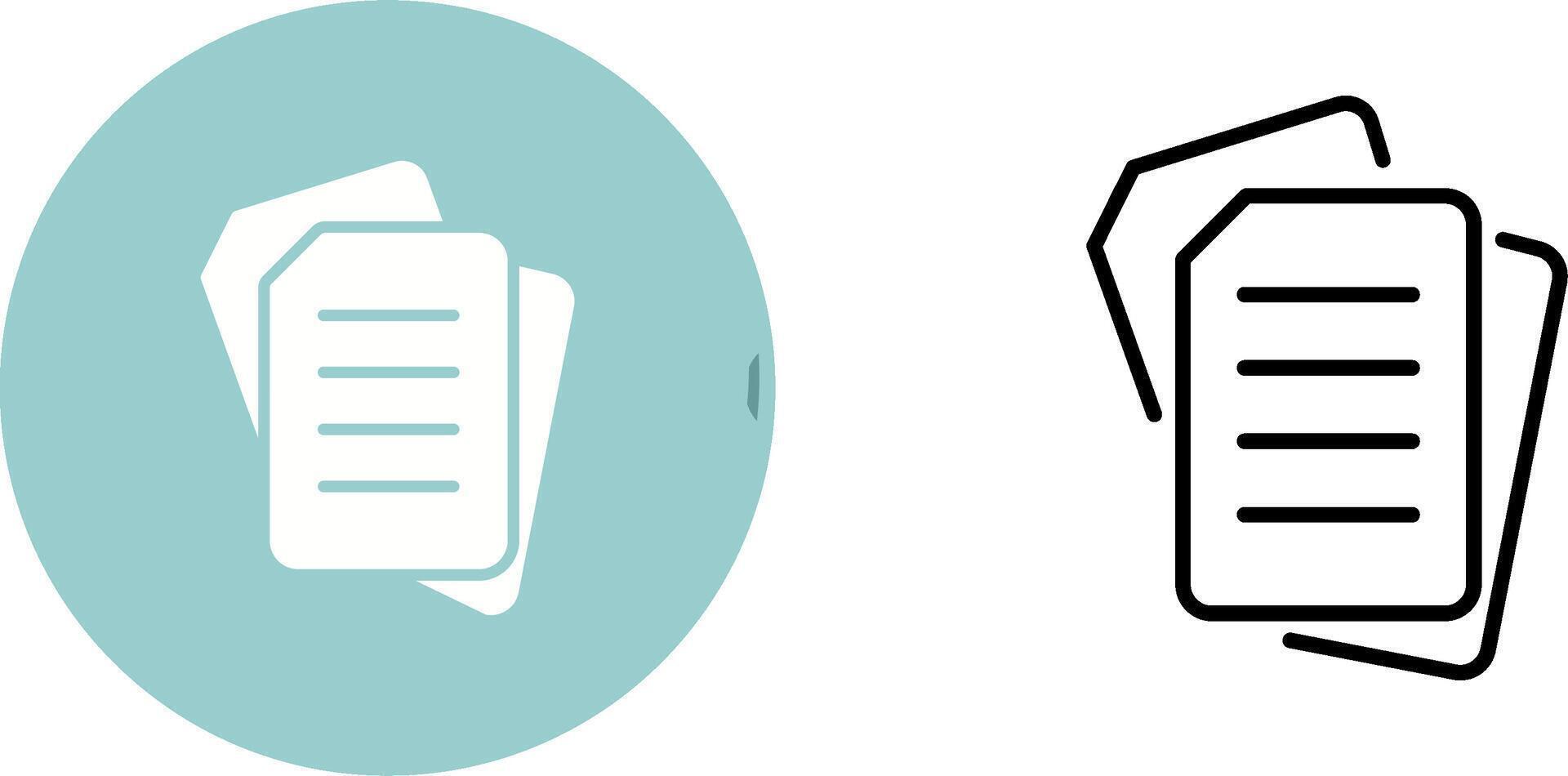 Document Vector Icon