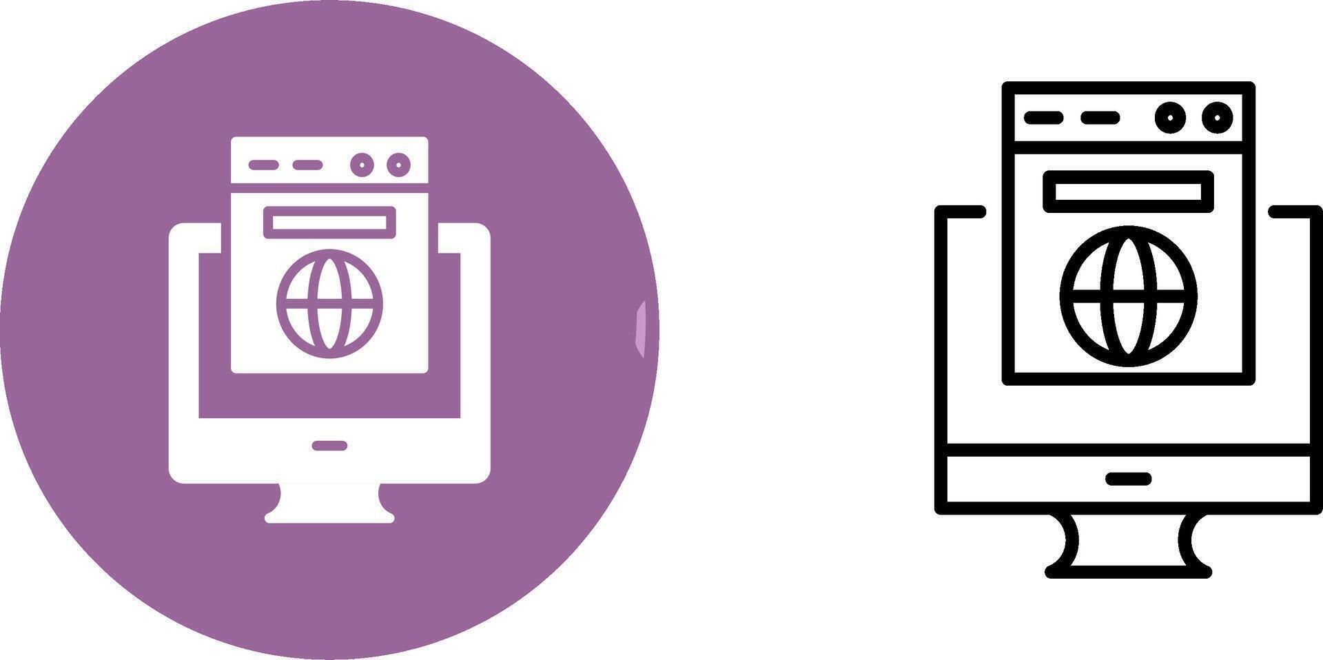 Website Vector Icon