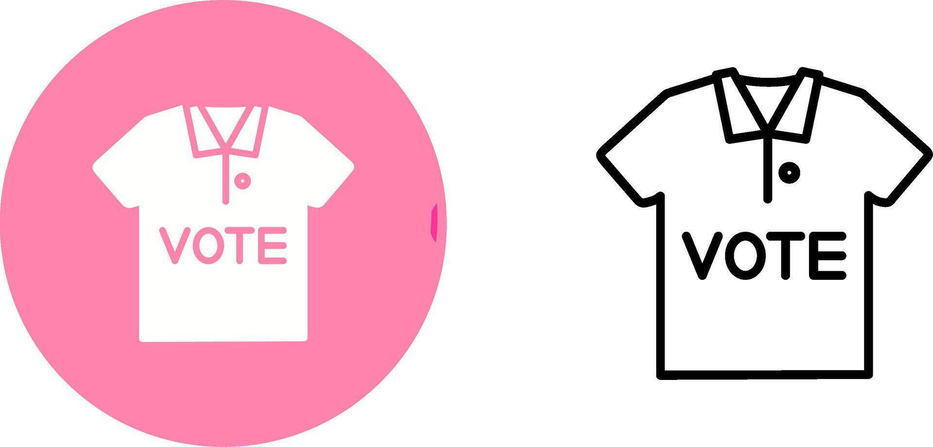 T Shirt Vector Icon