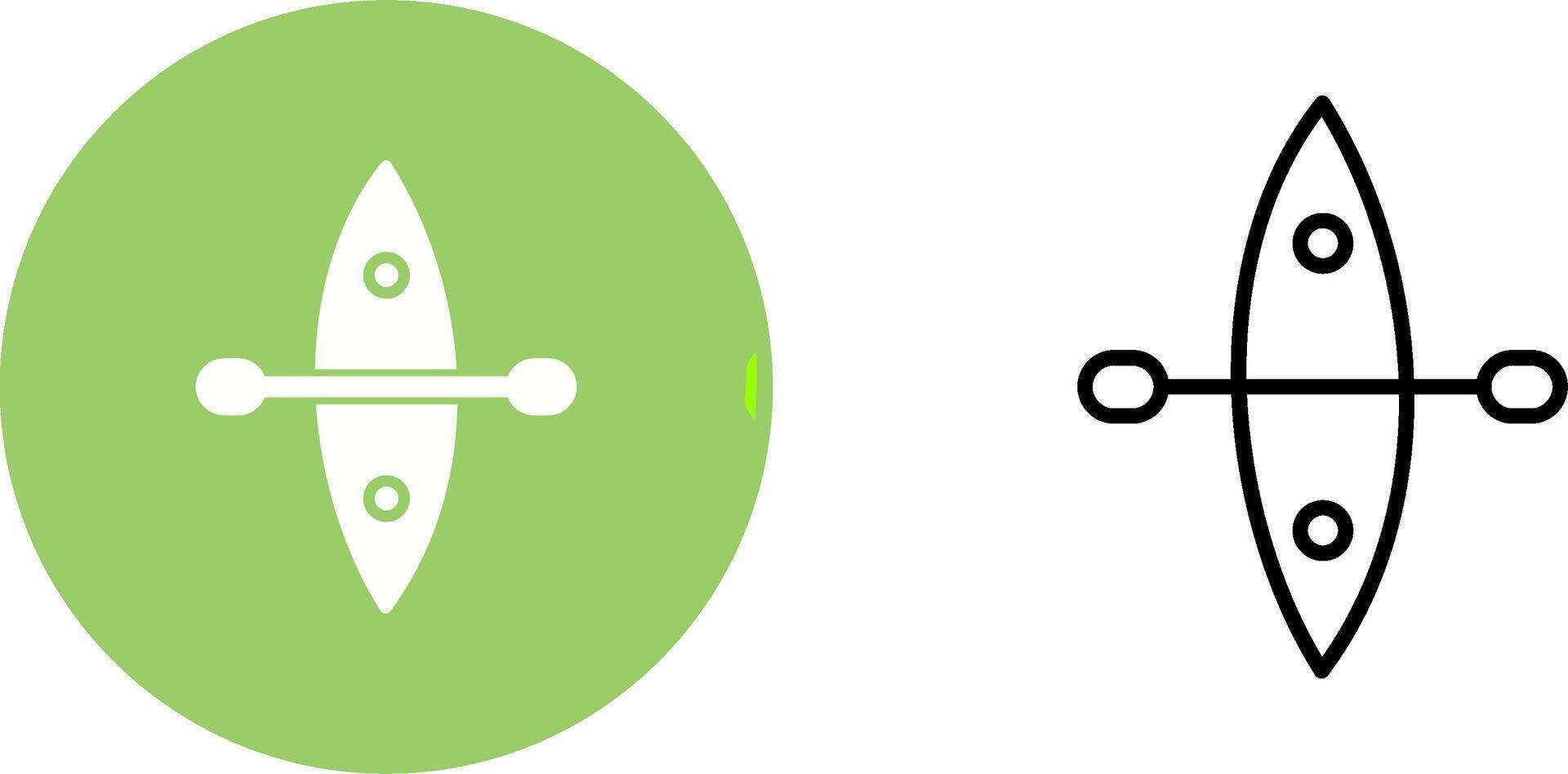 Kayak Vector Icon