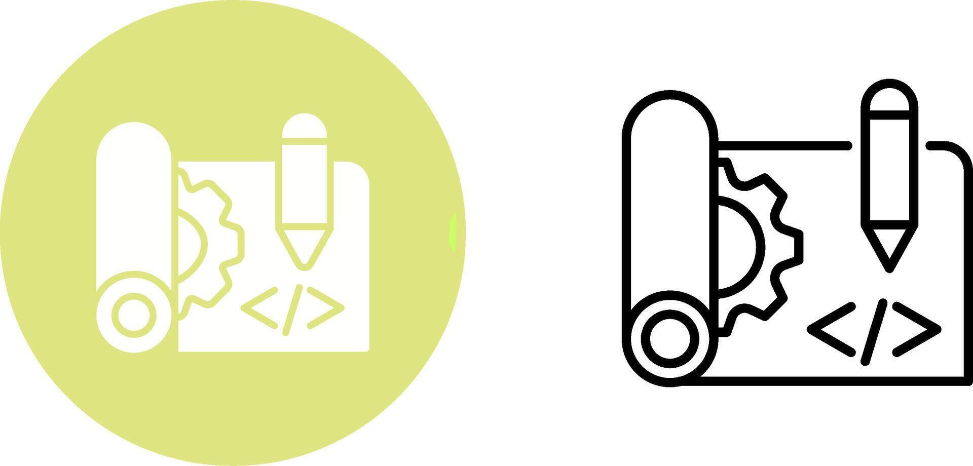 Blueprints Vector Icon