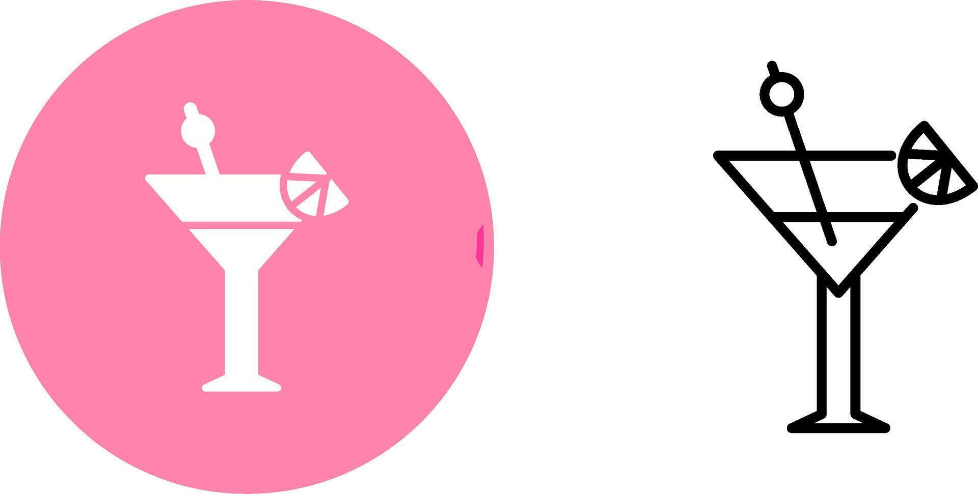 Martini Vector Icon