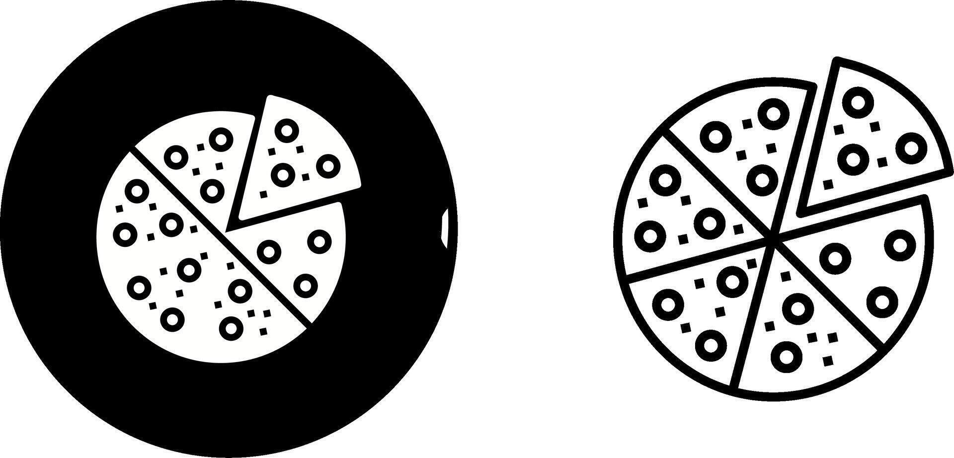 Pizza Slice Vector Icon