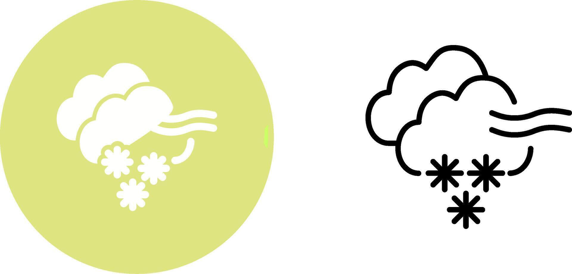 Blizzard Vector Icon