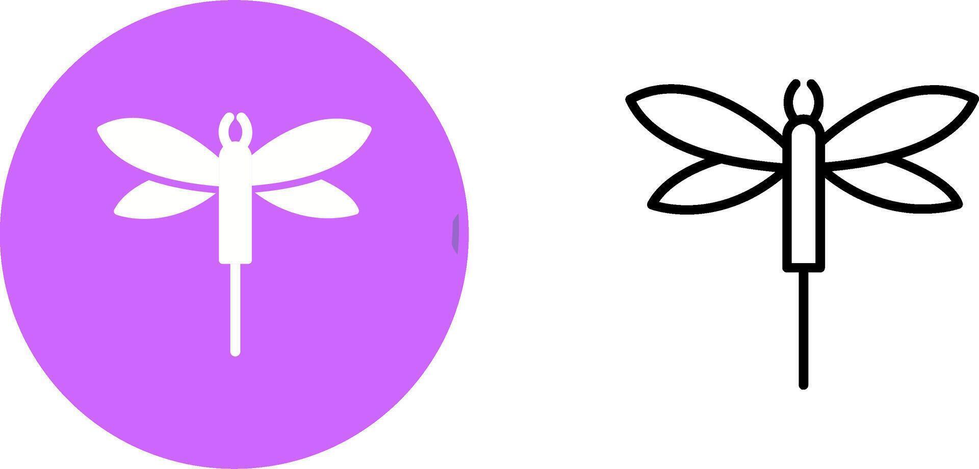 Dragonfly Vector Icon