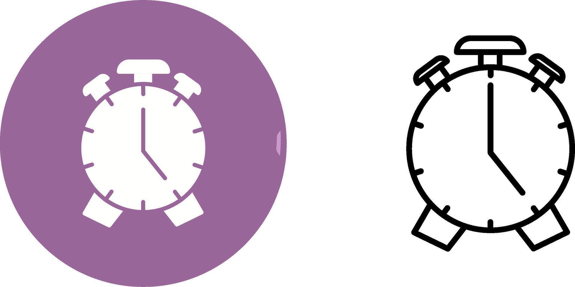 icono de vector de reloj