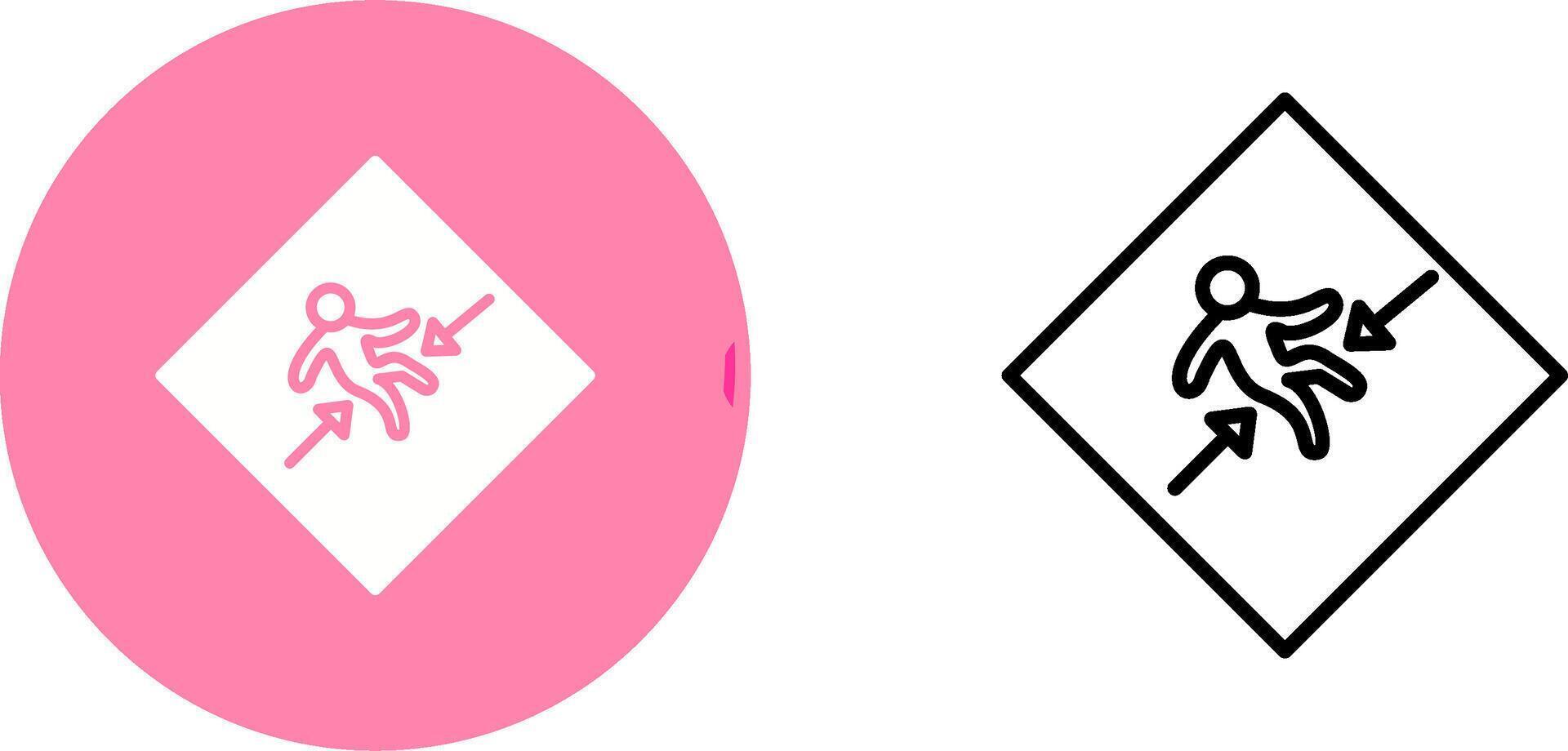 Crush Zone Vector Icon