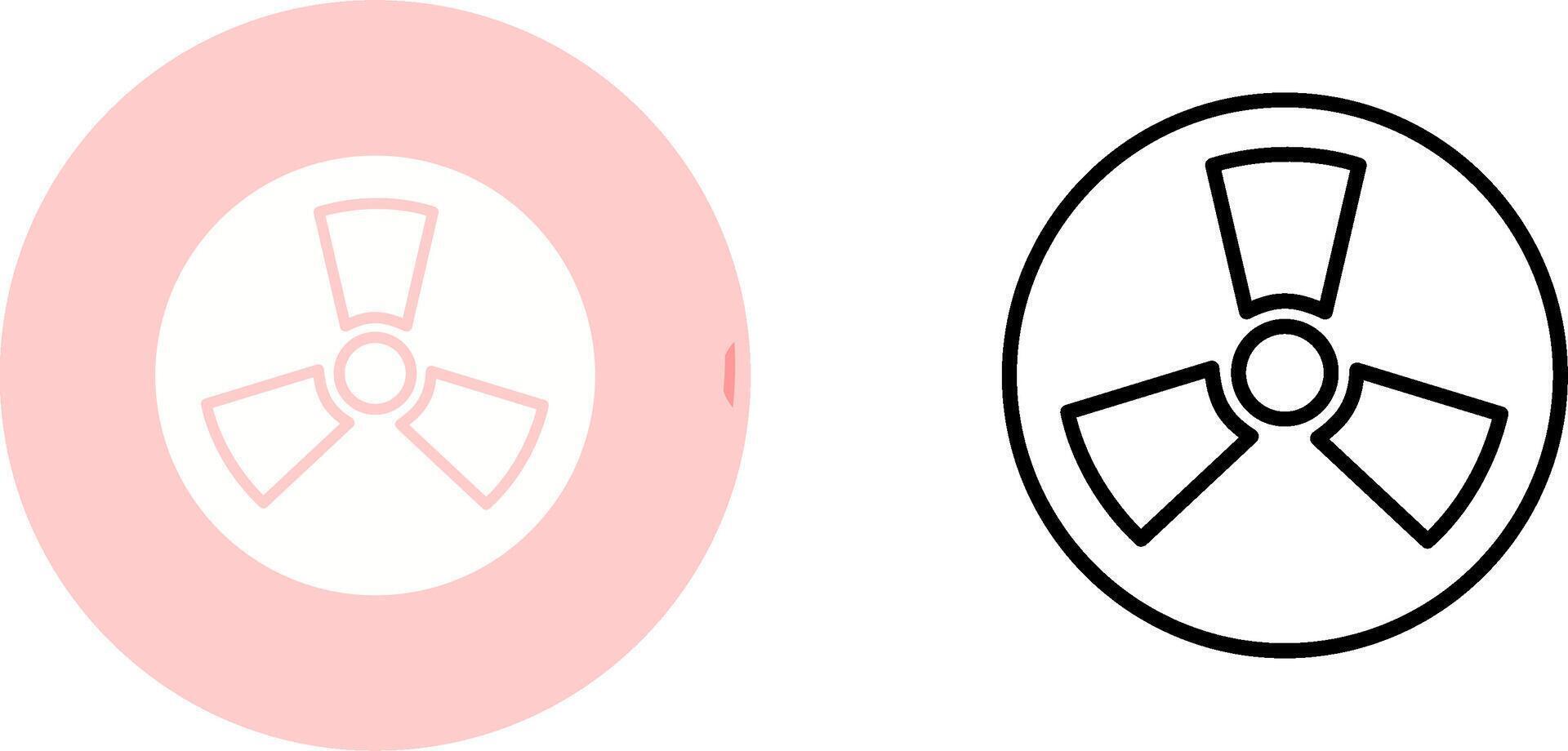 Radiation Vector Icon