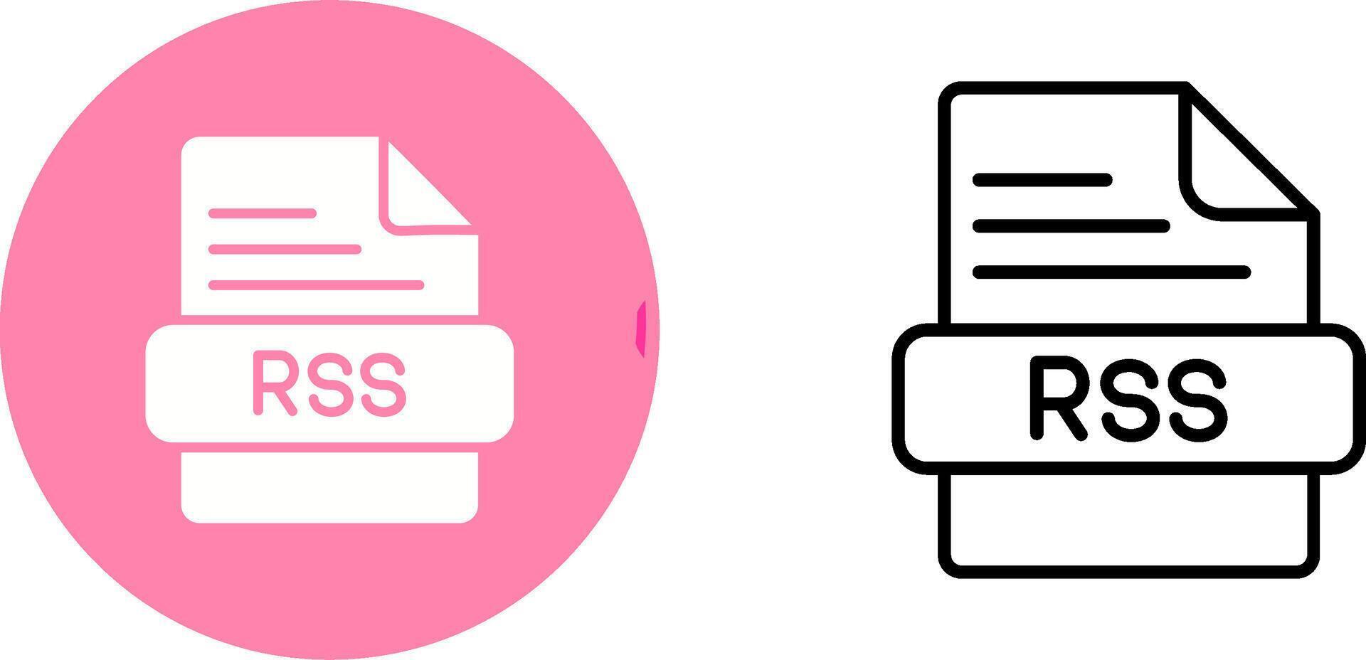 RSS Vector Icon