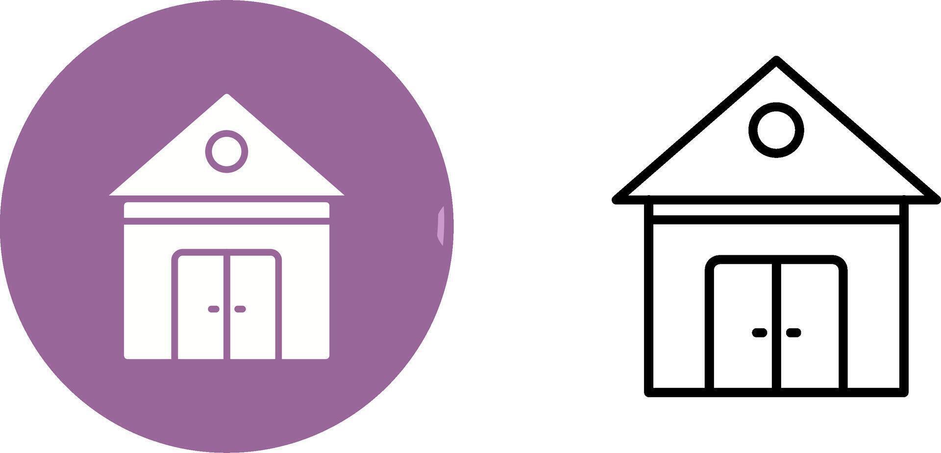 Museum Building Vector Icon