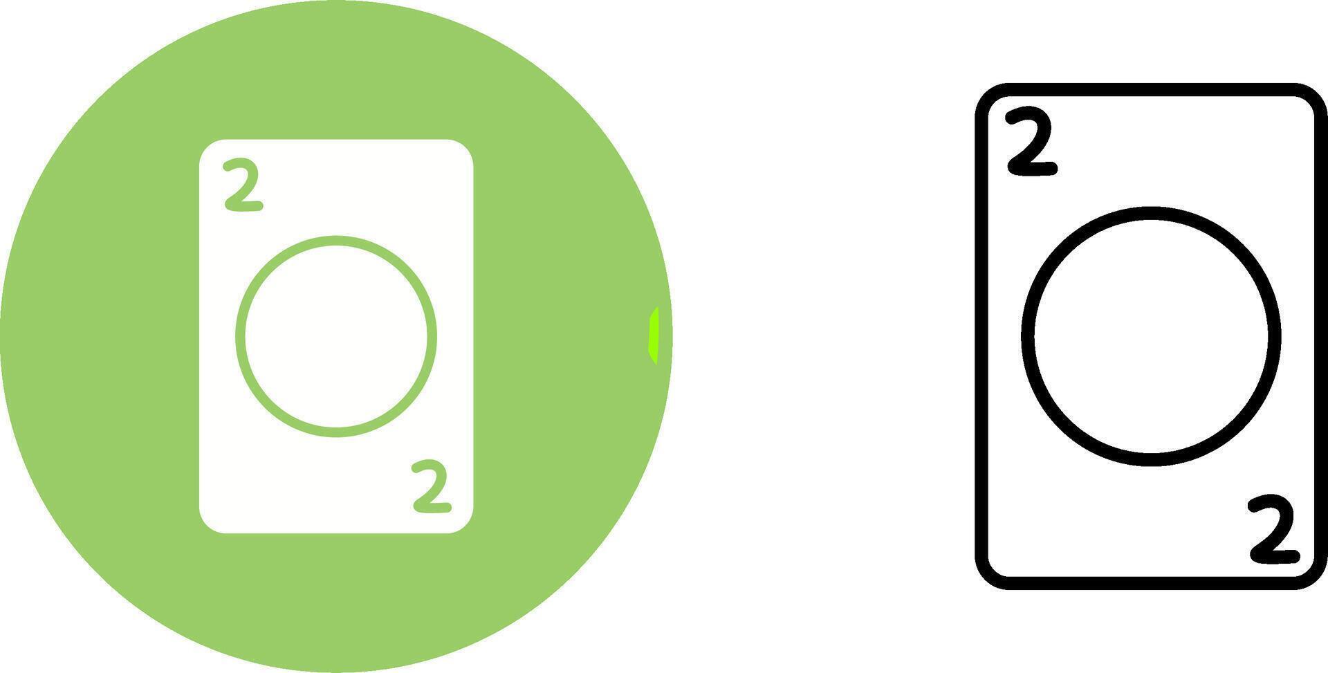 Diamonds Card Vector Icon