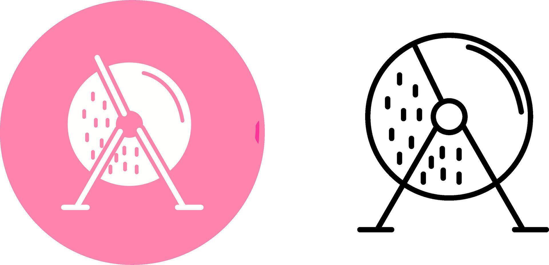 Lottery Machine Vector Icon